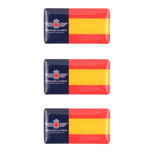 [IW-32111-BL] PEGATINA IMMORTAL 3D 3PCS EJERCITO AIRE