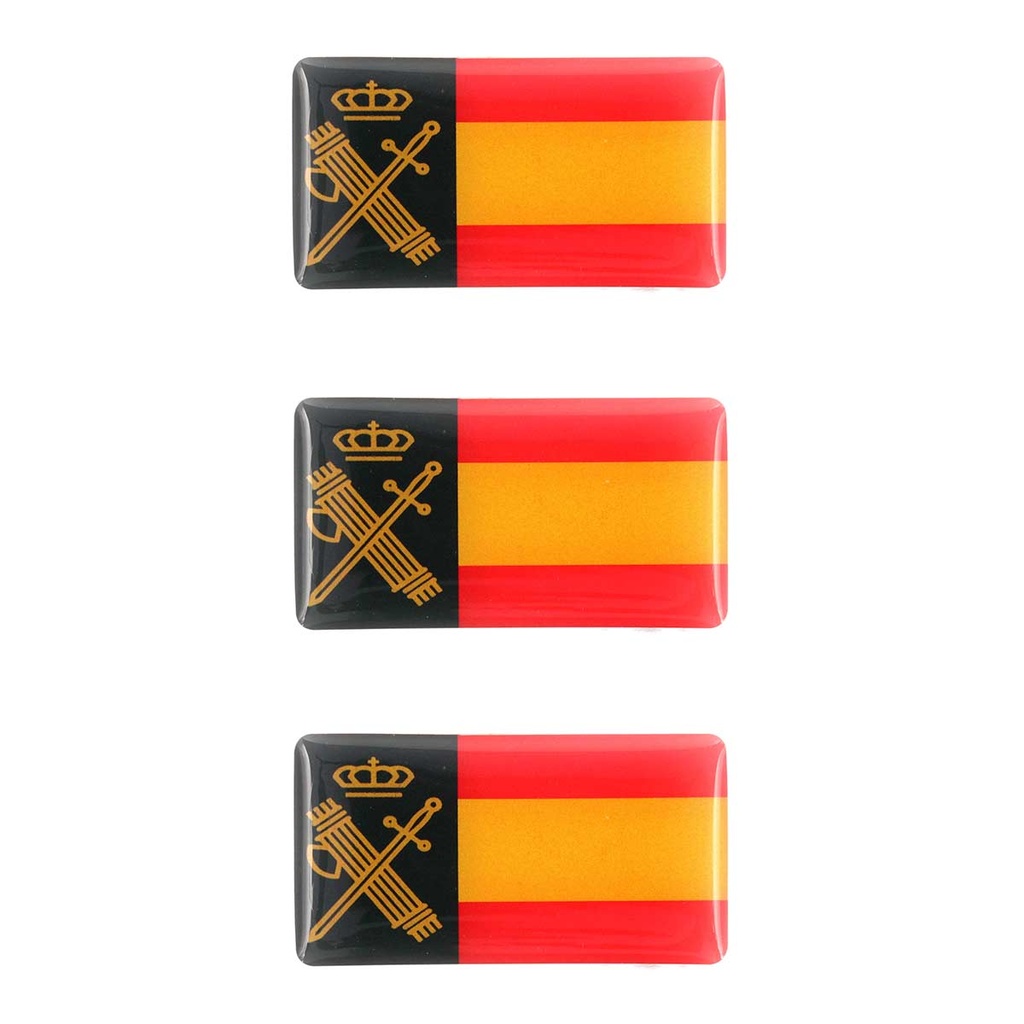 PEGATINA IMMORTAL 3D 3PCS GUARDIA CIVIL