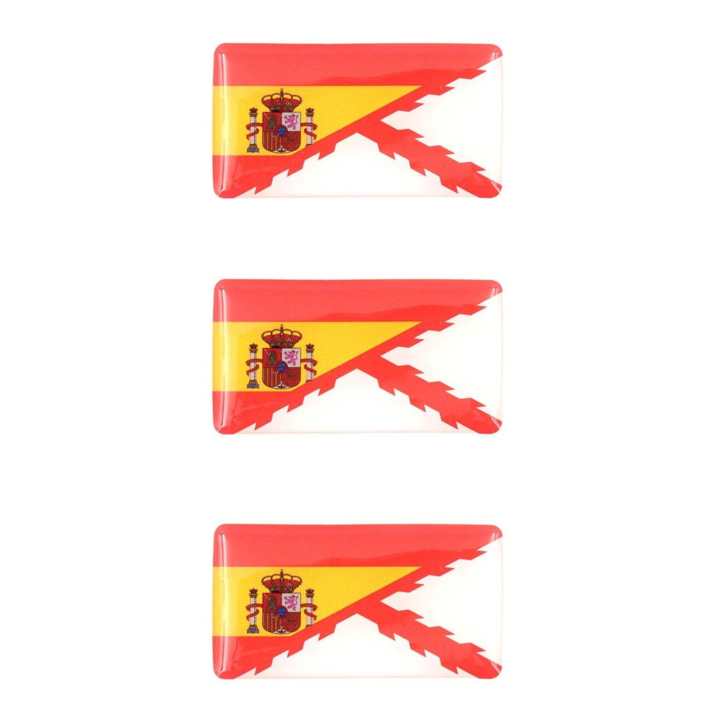 PEGATINA IMMORTAL 3D 3PCS BORGOÑA ESPAÑA