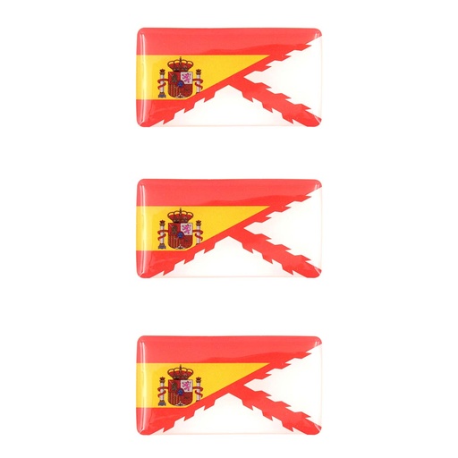 [IW-32123-WH] PEGATINA IMMORTAL 3D 3PCS BORGOÑA ESPAÑA