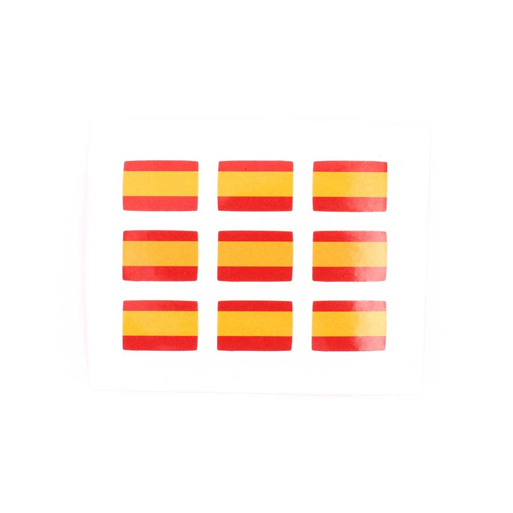 PEGATINA IMMORTAL 2D BANDERA ESPAÑA PEQ