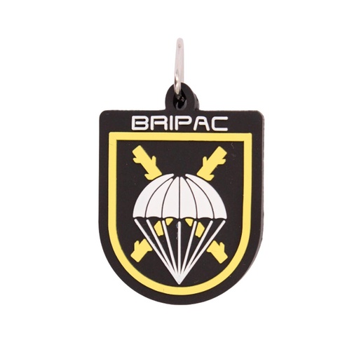 [IW-0330-BK] LLAVERO IMMORTAL PVC BRIPAC NEGRO