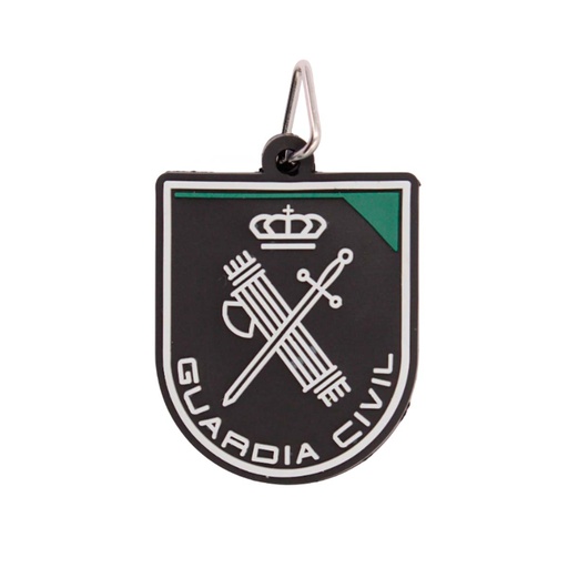 [IW-0335-BK] LLAVERO IMMORTAL PVC GUARDIA CIVIL NEGRO