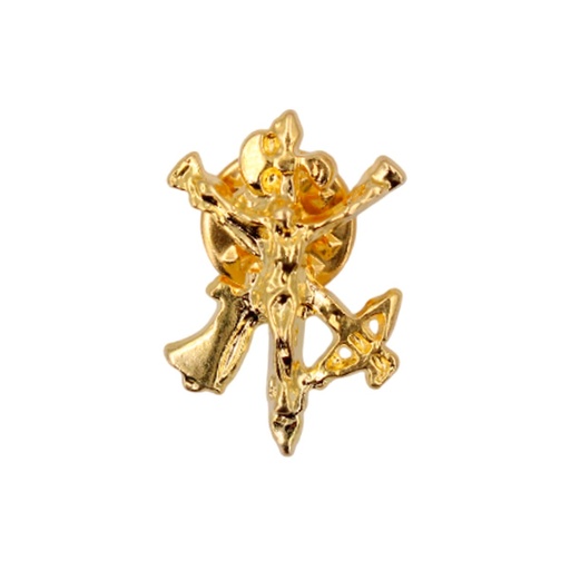 [IW-0614-GD] PIN IMMORTAL LEGION CRISTO DORADO