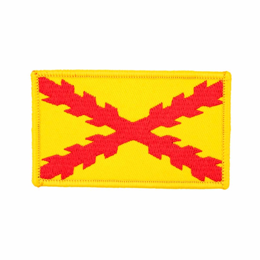 PARCHE IMMORTAL BORGOÑA BORDADO GR AMARILLO