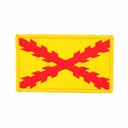 PARCHE IMMORTAL BORGOÑA BORDADO GR AMARILLO