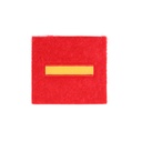 PARCHE IMMORTAL CHANDAL GIMNASIA CABO 1º TIERRA ROJO