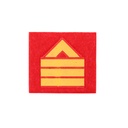 PARCHE IMMORTAL CHANDAL GIMNASIA SARGENTO 1º TIERRA ROJO