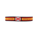 PULSERA IMMORTAL BORGOÑA CINTA NEGRA