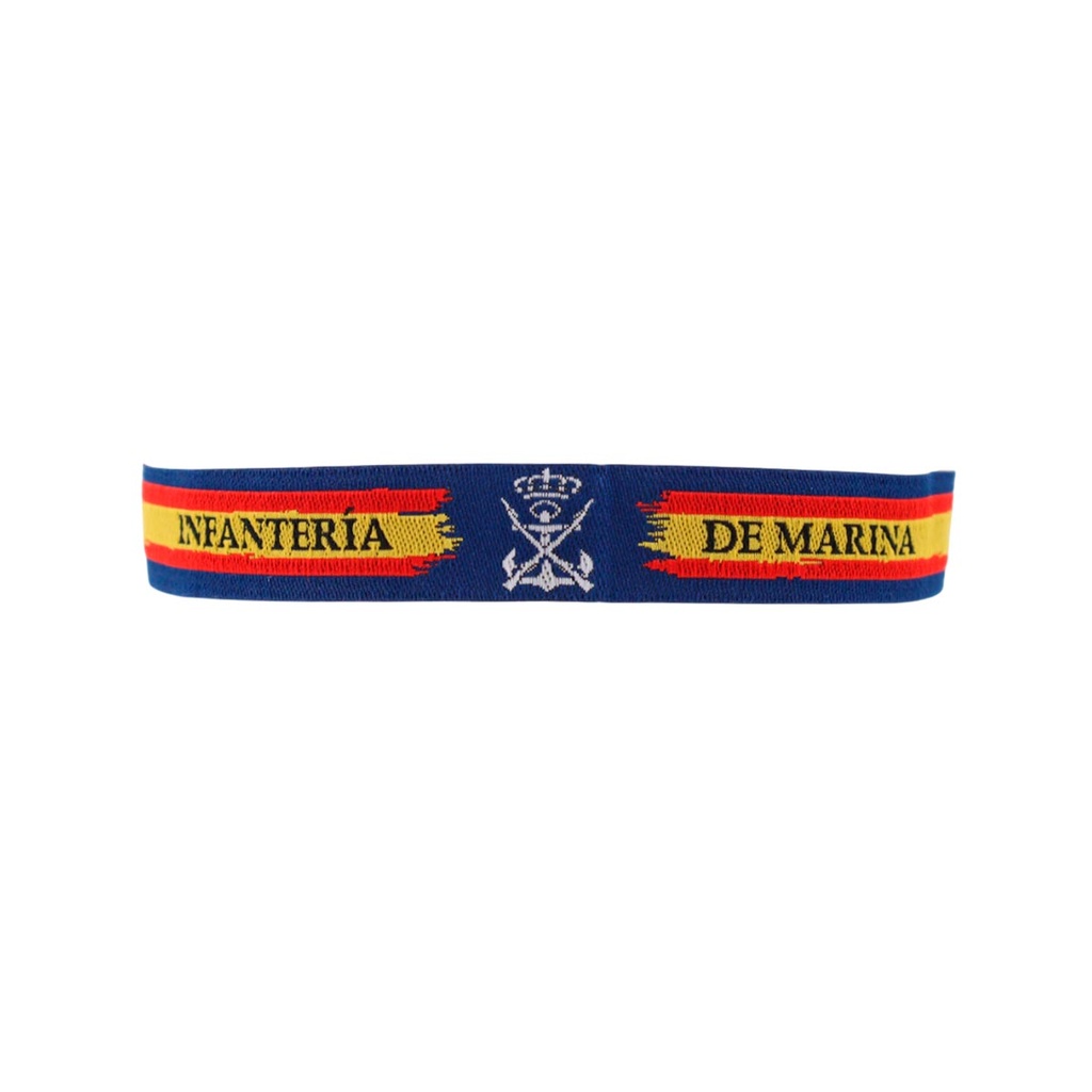 PULSERA IMMORTAL INFANTERIA DE MARINA CINTA AZUL