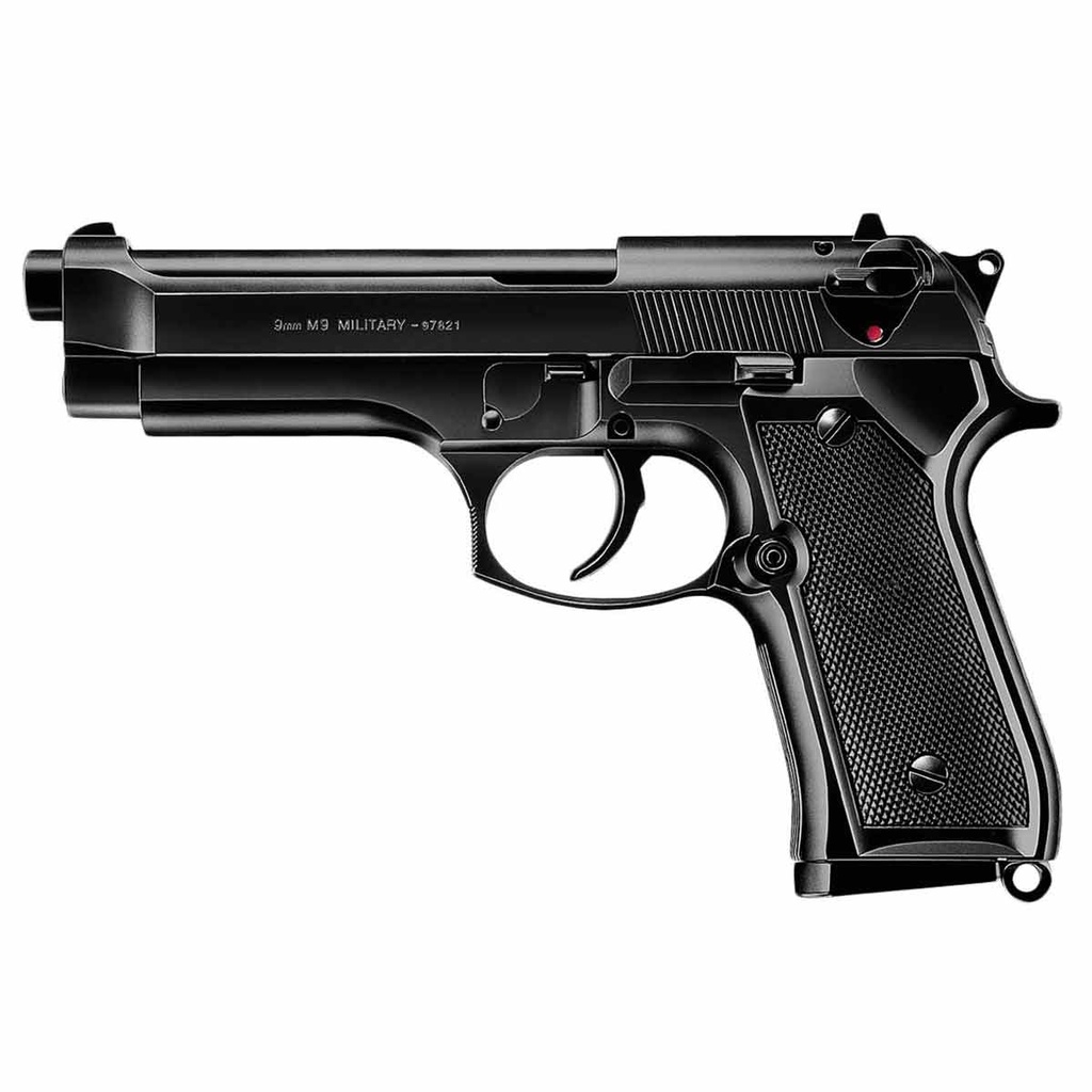 PISTOLA MARUI 10HOP M92F MILITARY MUELLE NEGRA