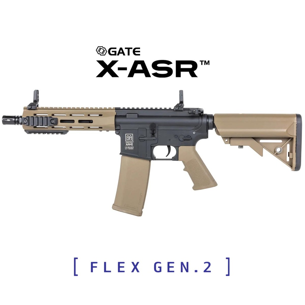 FUSIL SPECNA ARMS SA-F14 FLEX GEN.2 X-ASR NEGRO-TAN