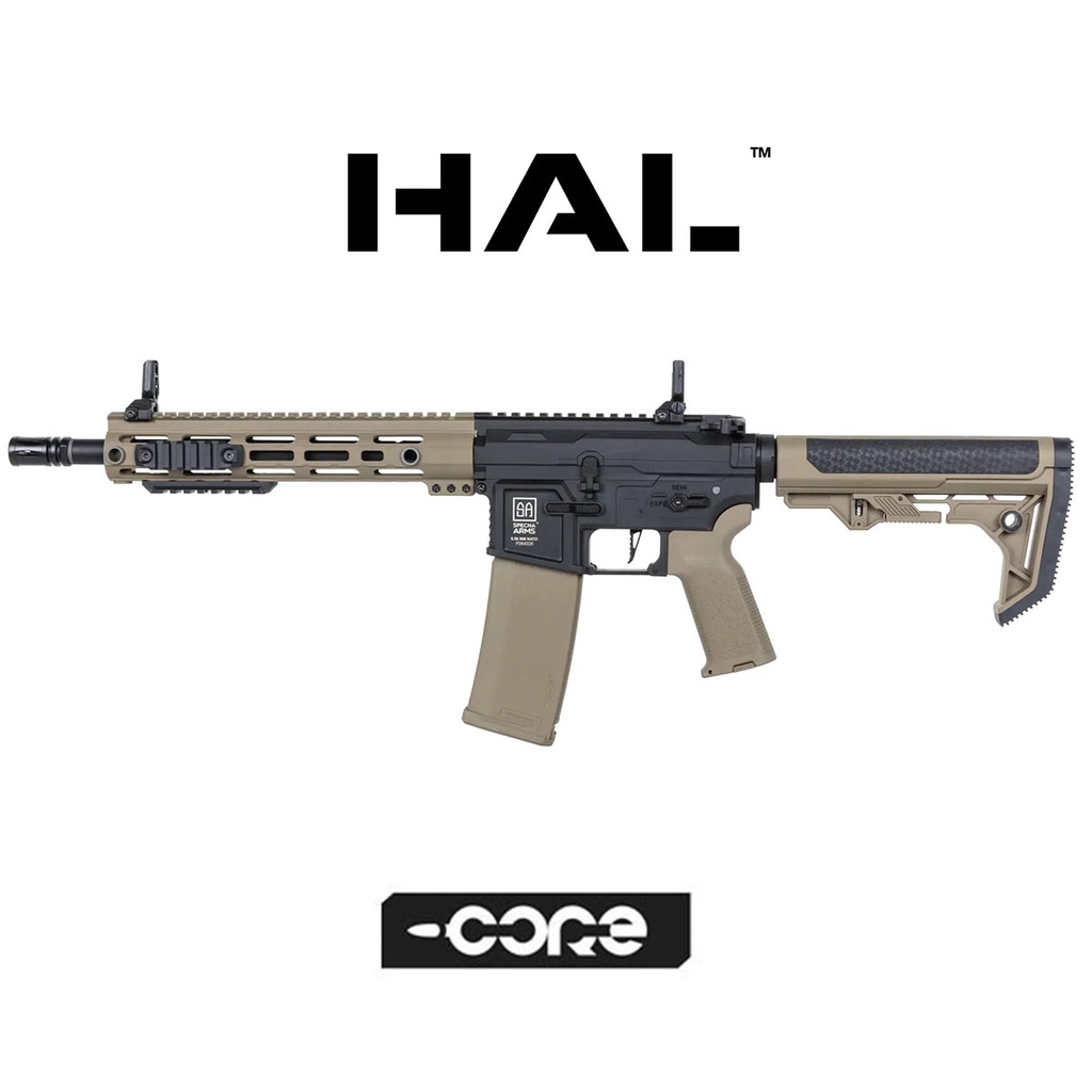FUSIL SPECNA ARMS SA-C20-L CORE GEN.2 HAL ETU NEGRO-BRONCE