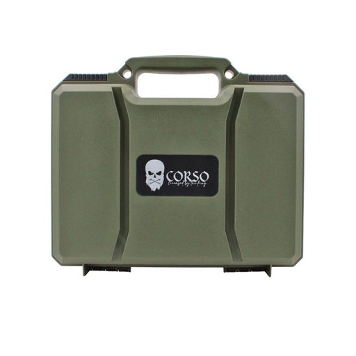 [CRS-800330-OD] MALETIN PISTOLA CORSO RIGIDO CORSAIR MK1 29CM VERDE