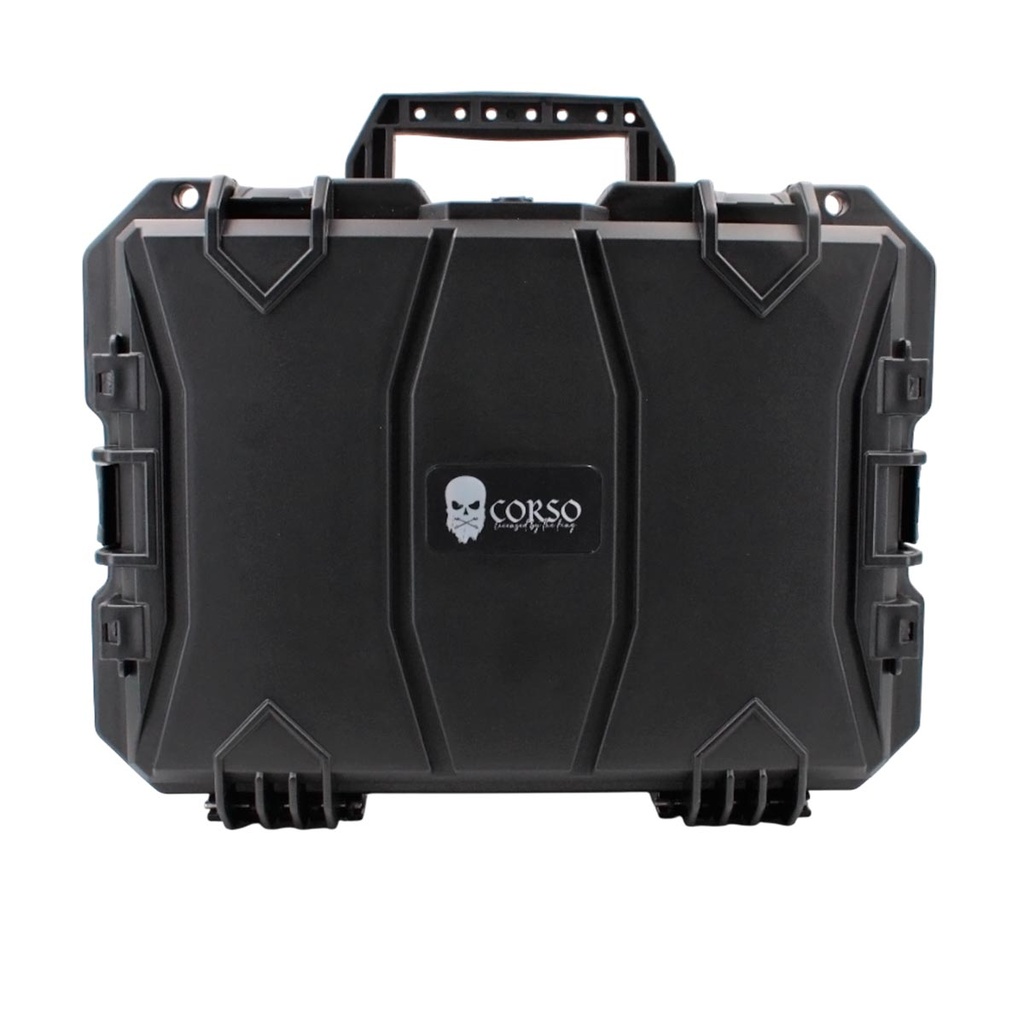 MALETIN PISTOLA CORSO RIGIDO CORSAIR MK3 41CM NEGRO