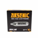 BOMBONA ARSENIC CO2 0.12G PACK 10PCS PLATA