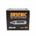 BOMBONA ARSENIC CO2 0.12G PACK 25PCS PLATA