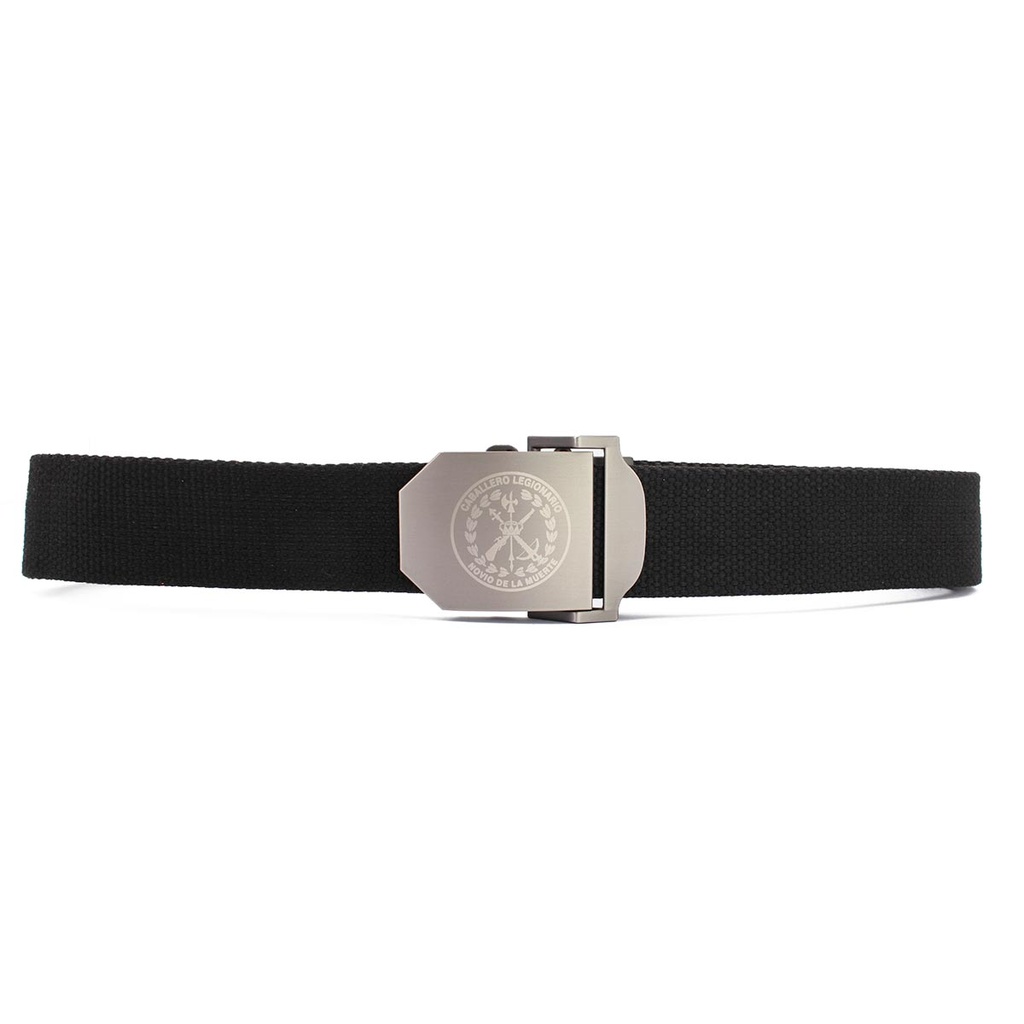 CINTURON IMMORTAL HEBILLA LEGION PLATA
