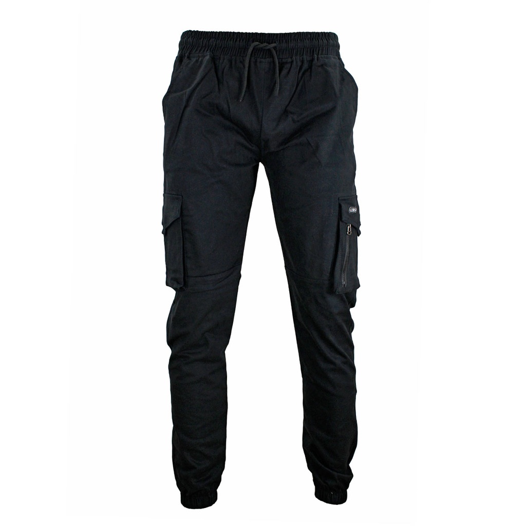 PANTALON CORSO CARGO NEGRO