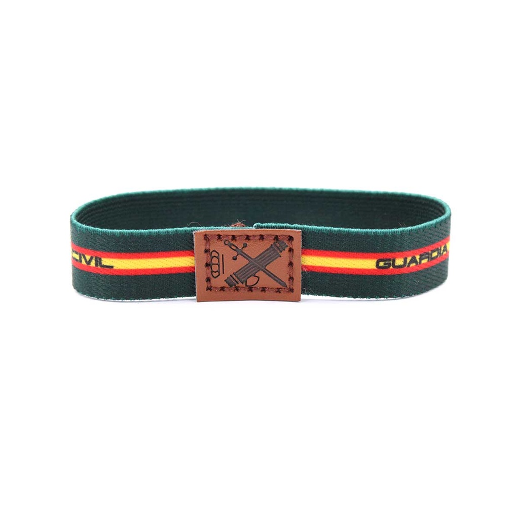 PULSERA IMMORTAL ELASTICA GUARDIA CIVIL VERDE