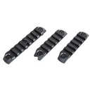 SET 3 RAILES SPECNA ARMS M-LOK FIBRA NEGRO