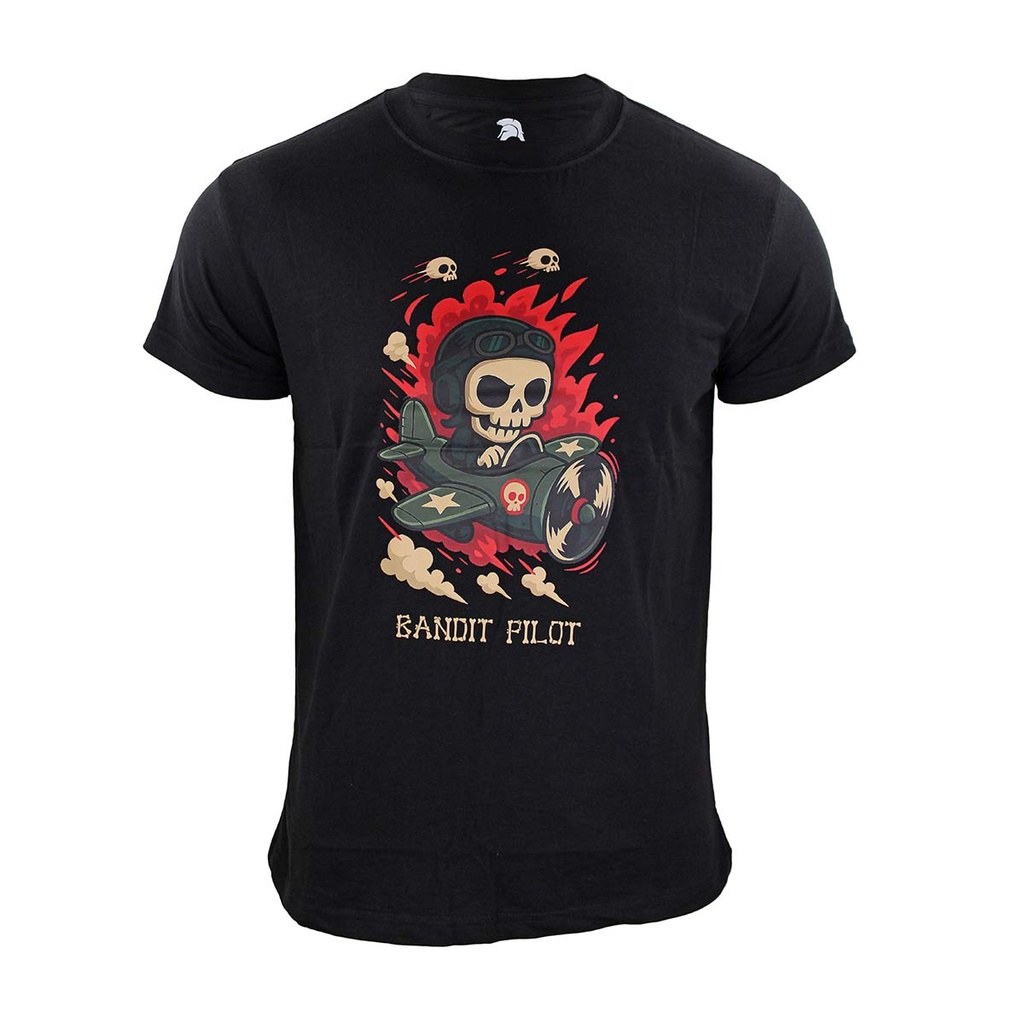 CAMISETA IMMORTAL BANDIT PILOT NEGRA