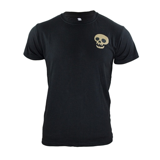 [IW-110126-BK-S] CAMISETA IMMORTAL BANDIT SKELETON NEGRA (S)
