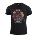 CAMISETA IMMORTAL PUG PATROL NEGRA