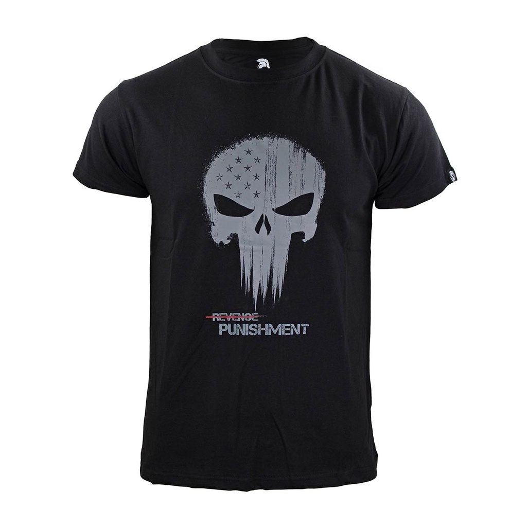 CAMISETA IMMORTAL REVENGE PUNISHMENT NEGRA