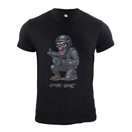 [IW-110134-BK-S] CAMISETA IMMORTAL ZOMBIE NEGRA (S)