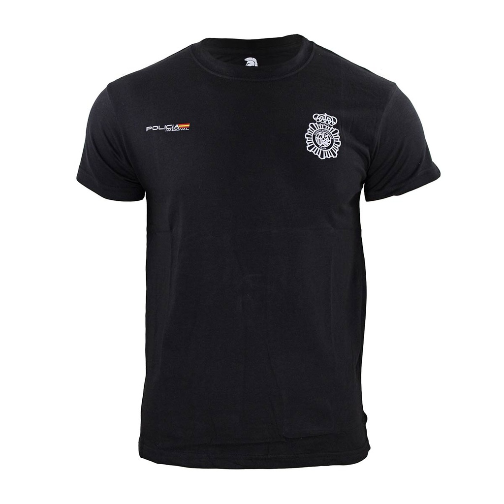 CAMISETA IMMORTAL POLICIA NACIONAL NEGRA