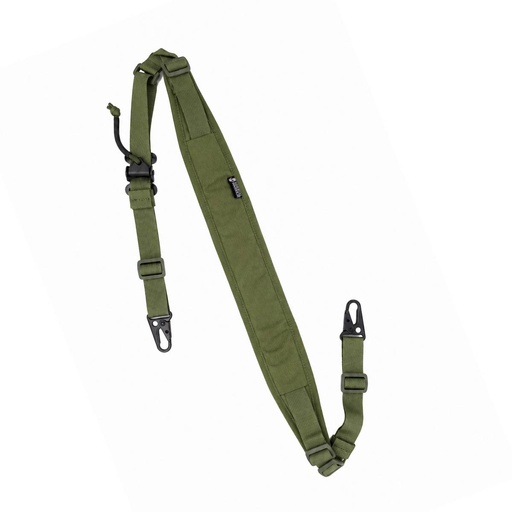 [IW-2903-OD] CORREA FUSIL IMMORTAL 2 PUNTOS VERDE