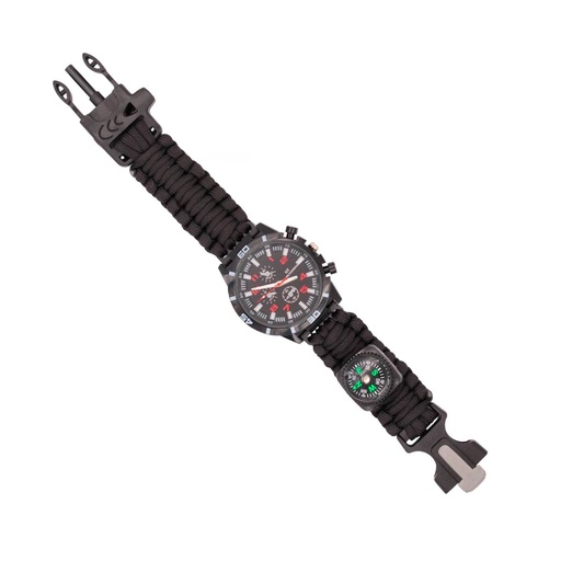[IW-0500-BK] RELOJ PARACORD IMMORTAL NEGRO