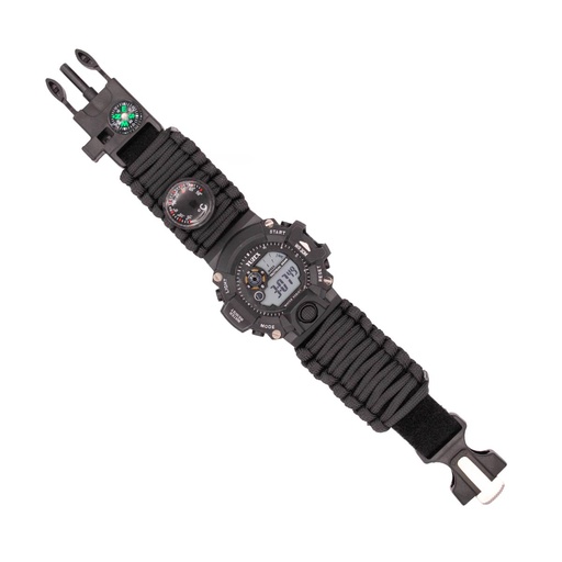 [IW-0510-BK] RELOJ DIGITAL PARACORD IMMORTAL NEGRO
