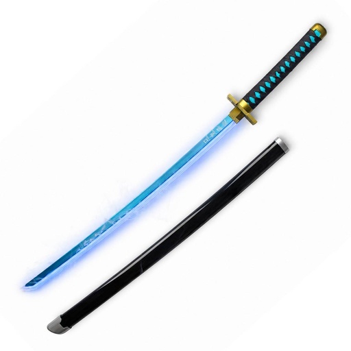 [BH-3117] KATANA BH MADERA LED HUMO 3117 DMSY 103CM NEGRA
