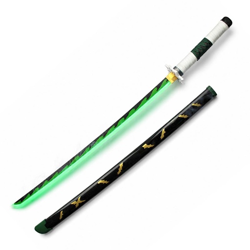 [BH-3118] KATANA BH MADERA LED HUMO 3118 DMSY 103CM NEGRA