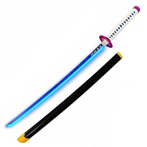 [BH-3124] KATANA BH MADERA LED HUMO 3124 DMSY 103CM NEGRA