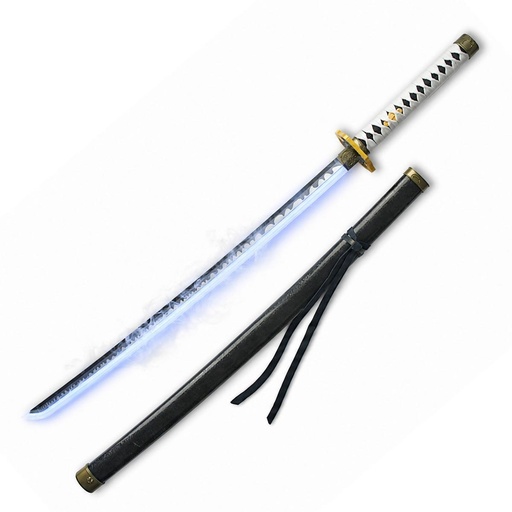 [BH-3130] KATANA BH MADERA LED HUMO 3130 OPC 103CM NEGRA