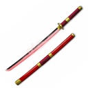 KATANA BH MADERA LED HUMO 3132 OPC 103CM ROJA