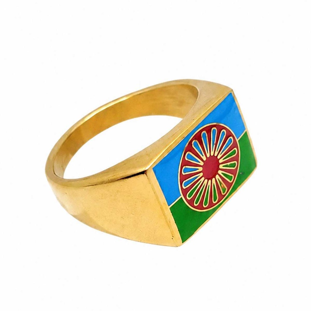 ANILLO BANDERA GITANA