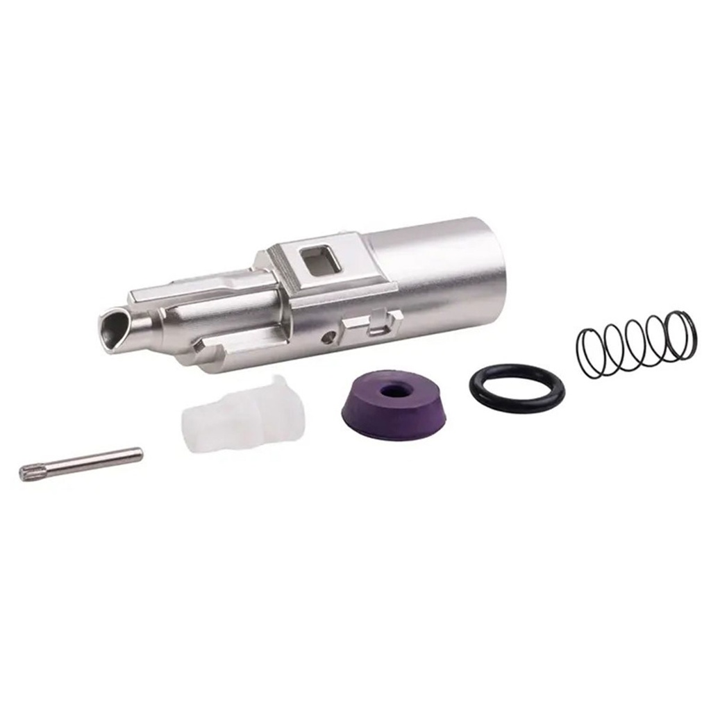 COWCOW POWER UP ALUMINIUM NOZZLE SILVER