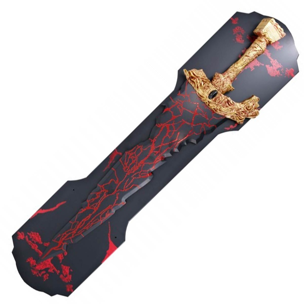 ESPADA BH 6076 EDR 130CM ACERO NEGRA-DORADA