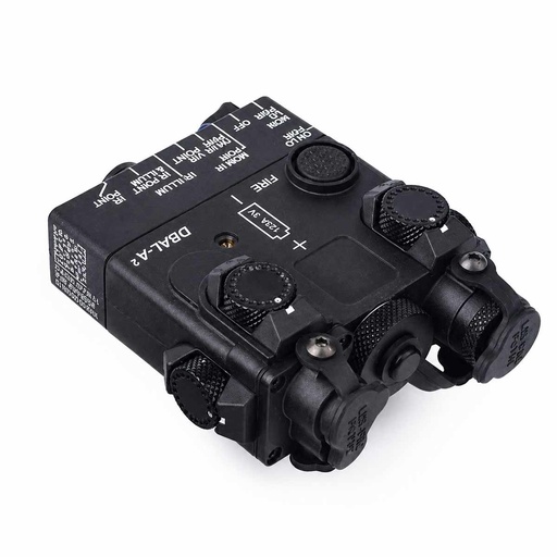 [ARS-32110-BK] LINTERNA TACTICA ARSENIC DBAL-A2 LASER VERDE CON IR NEGRA