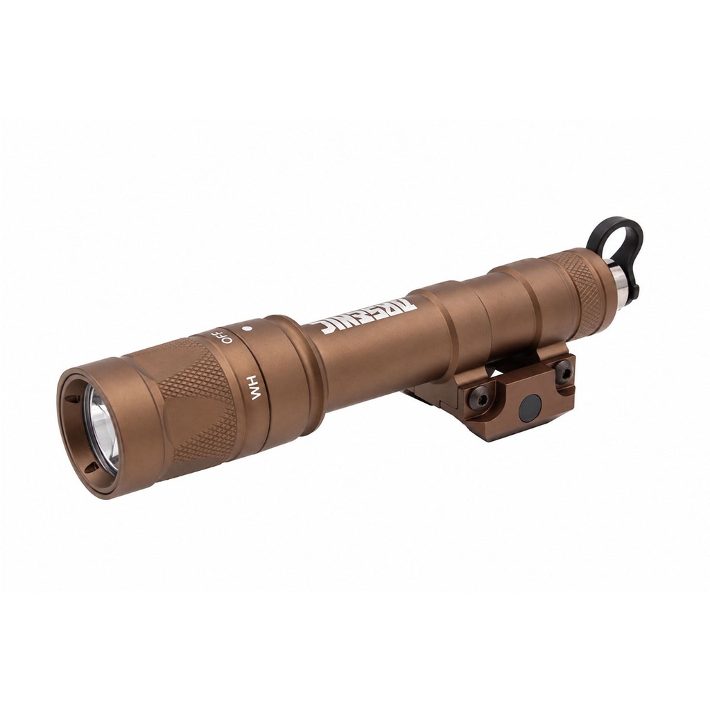 LINTERNA ARSENIC TACTICA M600W CON ESTROBO TAN