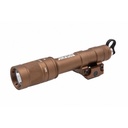 LINTERNA ARSENIC TACTICA M600W CON ESTROBO TAN