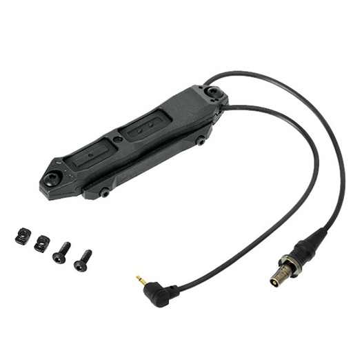 [ARS-32119-BK] PULSADOR ARSENIC AS4040 PARA LINTERNA Y ANPEQ SF ML & 2.5MM NEGRO