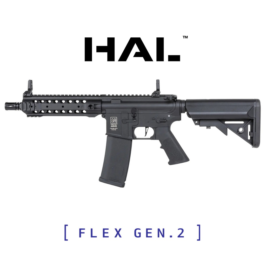 FUSIL SPECNA ARMS SA-F01 FLEX GEN.2 HAL ETU NEGRO