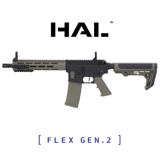 [SPE-01-048384-00] FUSIL SPECNA ARMS SA-F03 FLEX GEN.2 HAL ETU NEGRO-VERDE