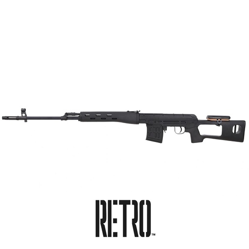[SPE-03-048923-00] FUSIL SPECNA ARMS SVD RETRO MUELLE NEGRO