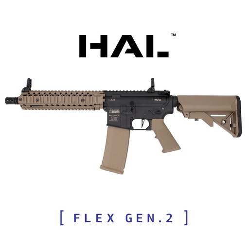 [SPE-01-048690-00] FUSIL SPECNA ARMS SA-F19 FLEX GEN.2 HAL ETU NEGRO-TAN
